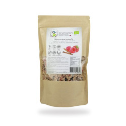 BIO presna granola z malino in ceylonskim cimetom, 300g