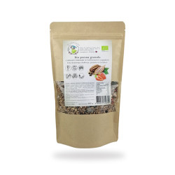 BIO presna granola s čokolado in jagodami, 300g
