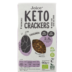 BIO KETO krekerji s chia semeni, 60g