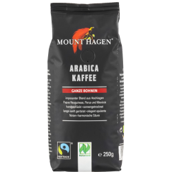 BIO pražena kava Arabica, cela zrna, 250g