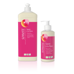 Naravno tekoče milo z vrtnico, 300ml