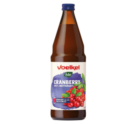 BIO brusnični sok, 0,75l