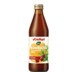 BIO napitek kombucha z višnjo in meto, 0,33l