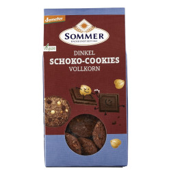 BIO pirini polnovredni čokoladni piškoti, 150g