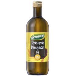 BIO hladno stiskano sončnično olje, 1l