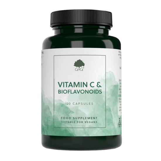 Vitamin C 750 mg z bioflavonoidi iz citrusov, 120 kapsul Vitamin C 750 mg z bioflavonoidi iz citrusov, 120 kapsul