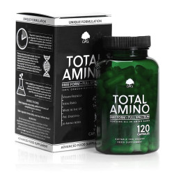 Total Amino, kompleks 20 aminokislin, 120 kapsul