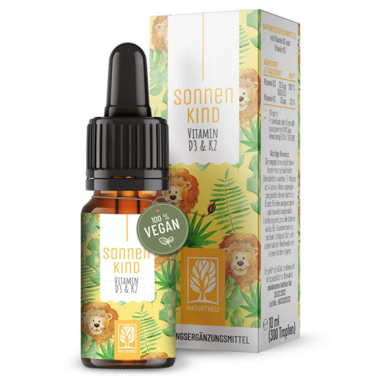 Vitamin D3 s K2 v kapljicah za otroke, 10 ml Vitamin D3 s K2 v kapljicah za otroke, 10 ml