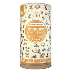 Rastlinske beljakovine (proteini) s sladili, okus piškotek, 1000 g